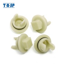 고기분쇄기부품 4pcs 고기 분쇄기 피니언 부품 mincer 플라스틱 기어 나사 오거 부싱 커플 링 슬리브 418076 for bosch mfw1501 1545 1550 5, 없음