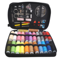 뉴아쥬메르 반짇고리 98종 점보 사이즈 바느질 도구 세트 파우치, 1개