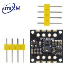 MHET 라이브 MAX30102 심박수 센서 모듈 펄스 감지 혈액 산소 농도 테스트 Arduino 초 저전력, 01 MAX30100
