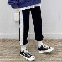 한줄 배색 트레이닝팬츠 (슬림핏)