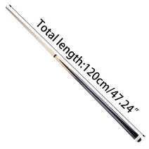 3쿠션 당구큐대 당구큐 선수용 일반용 당구대 1pc 120cm 홈 스누커 풀 큐 조립 12mm0.47in 팁 성인 당구