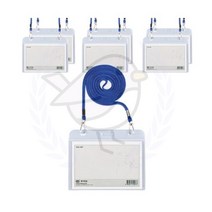 새임 캠퍼스 목걸이명찰 가로형 10P 교회명찰 어린이집명찰 주일학교명찰