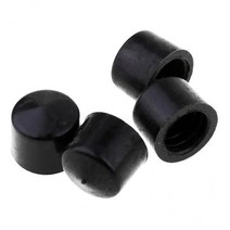 3x4pcs 스케이트 보드 롱 보드 교체 트럭 피벗 컵 7 인치 트럭 세트, 블랙, PU