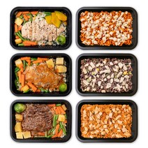 미스터네이처 헬스 식단 바디프로필 운동 단백질 맛있는 도시락 6종 1650g (냉동), 6종6팩(각1팩씩)