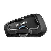 Cardo Systems FREECOM 2X 오토바이 양방향 블루투스 통신 시스템 헤드셋 - 블랙 싱글 팩, 1Pack