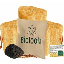 Bioloofa is Premium Natural loofah Real Organic Scrubber Sponge for Bath & Shower exfoliating lofa