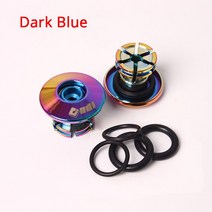 ODI 그립 플러그 자전거 핸들 바 캡 22.2mm 엔드 MTB BMX DH 안티 슬립 경량 액세서리, [09] Dark Blue, 09 Dark Blue