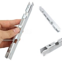 잔디 깎는 기계 체인 톱 깊이 게이지 레일 및 슬롯 범용 1/4 "3/8" P 0.325 "전기 정원 도, 한개옵션0