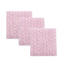 택배 완충재 포켓 10X10cm 포장용 하트모양 에어캡 비닐 뽁뽁이, 10X10cm-퍼플1P