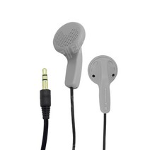 SENNHISER MX400II 플랫 헤드 이어폰 헤드폰 컴퓨터 휴대 전화, 공식 규격, 회색