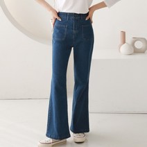 예담 봄 여성 스판 주머니 부츠컷 밴딩 청바지