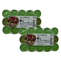 이케아 향초(38mm) 신리그 사과와배 30입 2개