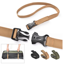BT3 - 캠핑 압축 벨트 벨크로 버클형 웨빙 몰리 스트랩 침낭 매트 이불 돗자리 고정 끈 압축벨트 웨빙스트랩 정리끈, 버클(1P), 카키
