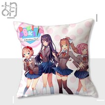 해외 두근두근 문예부 쇼파쿠션 Doki Doki Literature Club-21910, 옵션05