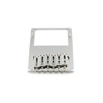 [] Allparts 모든 부품 TB-0031-010 Chrome Gotoh Humbucking Bridge for Telecaster 6019