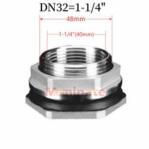 1/2 BSP 암나사 SUS304 파이프 단일 루즈 키 회전 피팅 너트 물 탱크 조인트 커넥터 