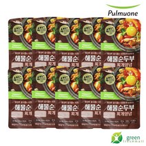 (냉장)[풀무원]해물순두부찌개양념140gx10, 140g