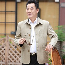 봄가을 코트자켓 중년 남성 자켓