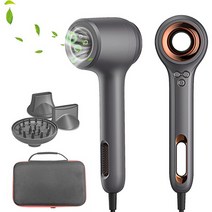 일본직발송 2. SKANWEN 드라이어 대풍량 밸런스 이온 테크놀로지 초고속 고풍량 속건 드라이어 플러스·마, 헤어드라이어 + 3개의 액세서리, One Color, 01 헤어드라이어 + 3개의 액세서리