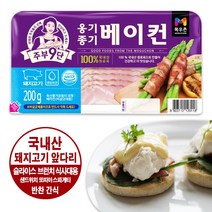 목우촌 주부9단 옹기종기 베이컨 200g, 1개