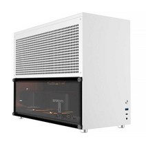 데스크탑 튜닝 케이스 풀 알루미늄 M-ATX Mini-Itx, 실버 C3p 공식 규격