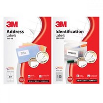 3M 3M 라벨지 100매 모음 폼텍동일규격, 21306-100매