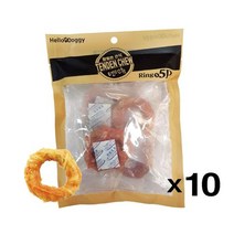 헬로도기 참좋은간식 텐던츄 링(S)5p X10 고기말이껌, 상세페이지 참조, 상세페이지 참조, 상세페이지 참조