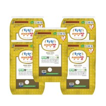 청원생명농협 22년 햅쌀 GAP 청원생명쌀 추청, 20kg(특등급), 5개
