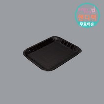 몰드접시 친환경펄프 (88호) 검정 (단품) 400개