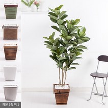 네츄럴고무나무set 160cm_KO(2-3) 조화 나무 실내조경 FREOFT, A타입-3