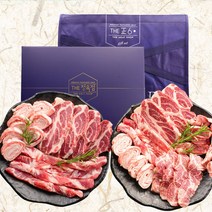 [추석선물용] 이베리코 베요타 흑돼지 선물 세트 목살 갈비살 치마살 눈꽃살 구이용 스페인산 돼지고기 스테이크 세트, 2_1. 이베리코 세트 1kg (가정용)