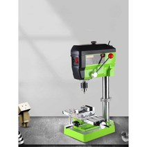 탁상드릴링머신 드릴링 머신 보루방 프레스, 800W 신형 벤치드릴+안정된 작업대(증정)