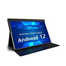 태블릿 태블릿 10인치 Android 12 128GB ROM 1TB 확장 8GB RAM 7000mah 배터리 2.0GHz 8코어 프로세서 5MP+13MP 카메라 2.4G/5G, 검은색