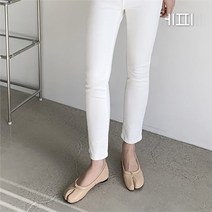 [에피소드블랑] 여성 둥근코 플랫 타비슈즈 1cm