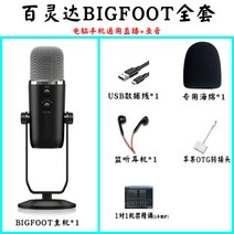 음성 인식 수면 ASMR 마이크 USB, 풀세트