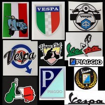 베스파 스티커 바이크 스쿠터스티커 포인트스티커 방수 반사 데칼 베스파튜닝용품, (10)