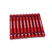 알루미늄 막대스토퍼 레드 10개세트