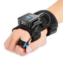 Eyoyo 2D Bluetooth Barcode Scanner Left&Right Hand Glove Wearable QR Finger Reader Device, 한개옵션0