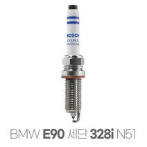 BMW E90 328i N51 더블 이리듐 점화플러그 FR7NII33X, 보쉬 E90 328i 더블이리듐 FR7NII33X