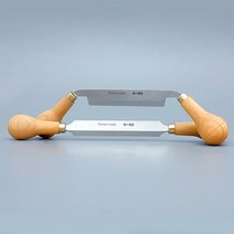 [PFEIL] 페일 드로우나이프 / 2종 / 드로우쉐이브 / 조각칼 / 조각도 / 평형 곡선형 / Drawshave (옵션선택), 곡선형 (ZUGA) - 716.0136