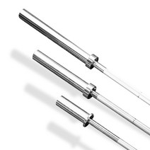 역기 탄력봉 중량봉 바벨바 500mm 1200mm 1800mm 2200mm 실버, 2.2M +스프링마구리