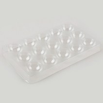 베이킹도구 다이소유산지 갈레트브루통틀 2 개/대 15 구멍 케이크 퐁당 설탕 꽃 건조 랙 꽃잎 모양 트레이 투명 플라스틱 금형 장식 도구, 01 Clear