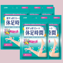 휴족시간 쿨링시트 6매입 5개 다리관리패치 쿨링패치, 휴족시간 지압자극시트 4매입 x 3개