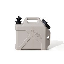 모비가든 캠핑 물탱크 차량용 휴대용 다용도 물통, 그레이, 10L