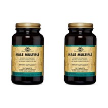 솔가 남성용 멀티비타민 Male Multiple 120정 X2팩, 120개, 1개