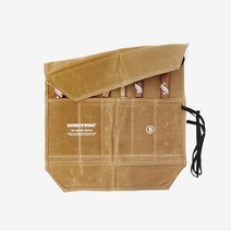 브루클린웍스 나이프 캐링 백 파우치 칼집 칼보관가방 식기 수납, 카키