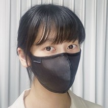 YURIMI 국산 스포츠 물놀이마스크 6컬러 새부리형 헬스 등산 PT마스크, 블랙