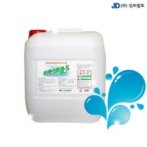 진로발효 바이오크린콜S 18L식품첨가물 살균제 소독제, 단품
