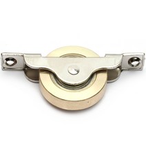 성원기업 (사각ㄷ레일용 미소호차)황동 평호차 36mm, 1개