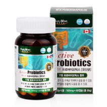 프로바이오틱유산균 비피더스 유산균증식 락토바실 PROBIOTIC 부모님식물성유산균 유산균캡슐 수입유산균 유산균수 100억 장건강유익균 비피더스균 장건강기능식품 프로바이오텍스 100, 60캡슐, 500mg